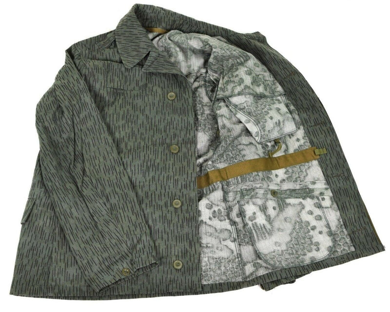 Original Czech army military combat M60 field jacket parka Rain drop camouflage