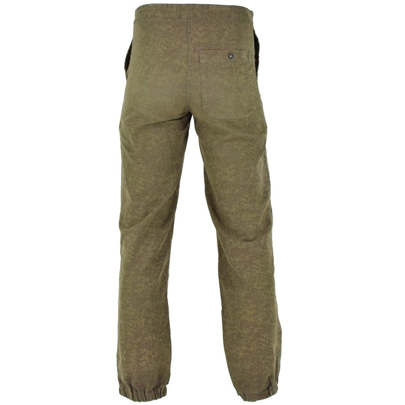 Original Czech army pants work uniform BDU issue military surplus tapered trousers vintage
