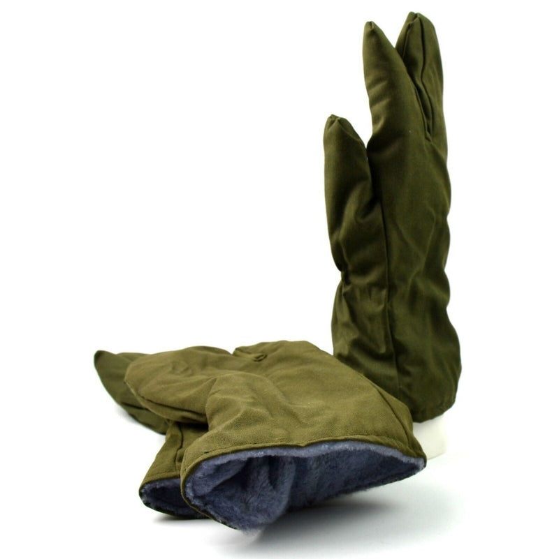 Original Czech army winter mittens gloves. Czech military Trigger mittens elasticated cuffs