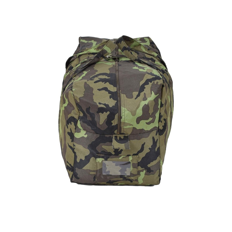 Original Czech military duffle bag M95 camo sportswear bag travel handbag