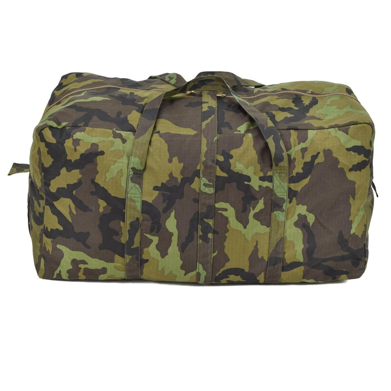 Original Czech military duffle bag sportswear bag travel handbag M95 camouflage durable strong ripstop material top handle