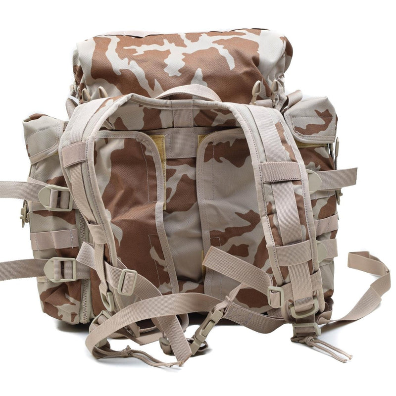 Original Czech Republic military molle backpack desert camo 30l ACW quick release adjustable straps