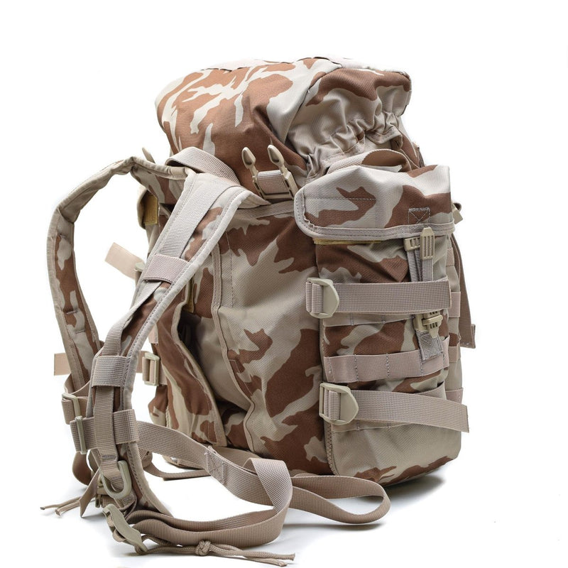Czech Republic military molle backpack desert camo 30l quick-release padded waterproof