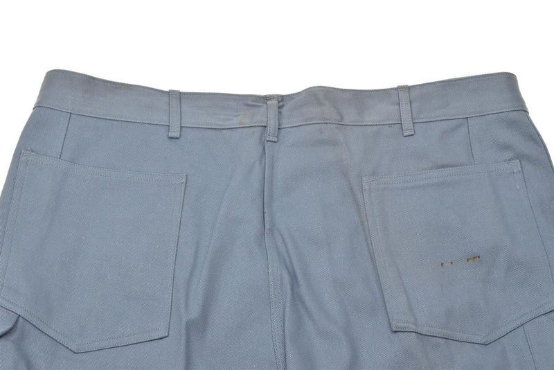 Danish Military pants casual Denmark vintage trousers blue