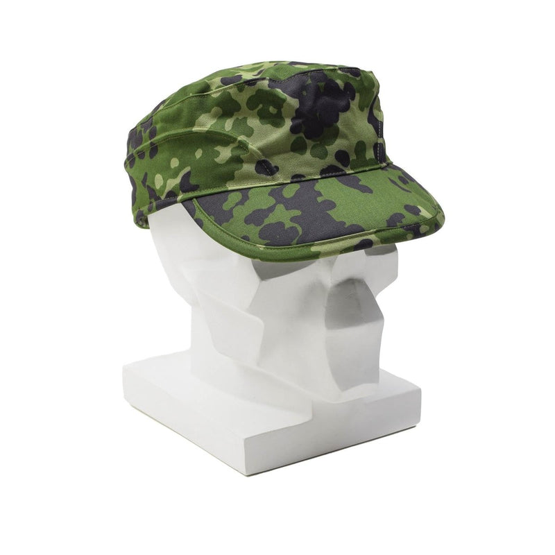 Original Danish Military troops field cap bendable peak folding extra warmth ear flap M84 lightweight