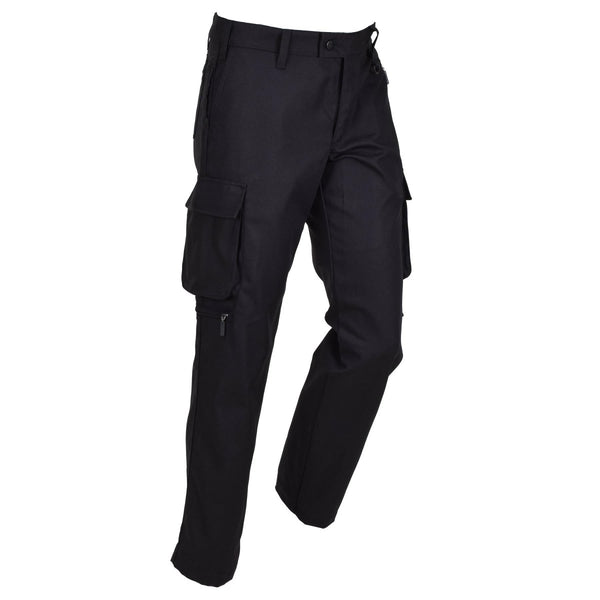 Original Denmark Military black work pants D-ring trousers strong durable New