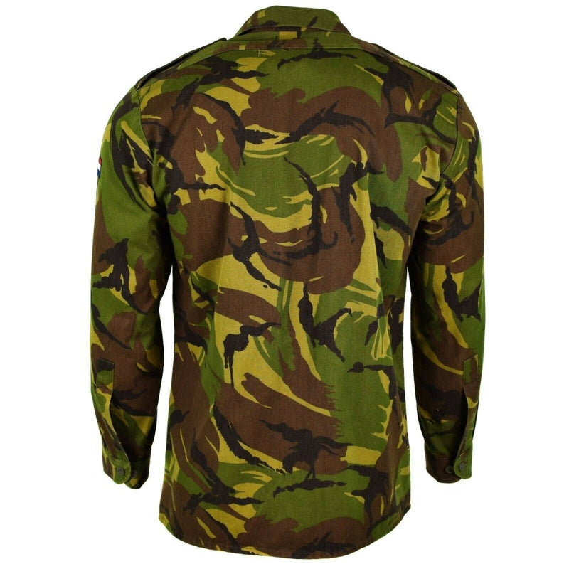 Dutch army shirt M65 military issue woodland DPM combat jacket