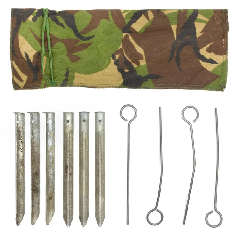 Dutch Military DPM Camouflage Tent water repellent outdoor camping set up package