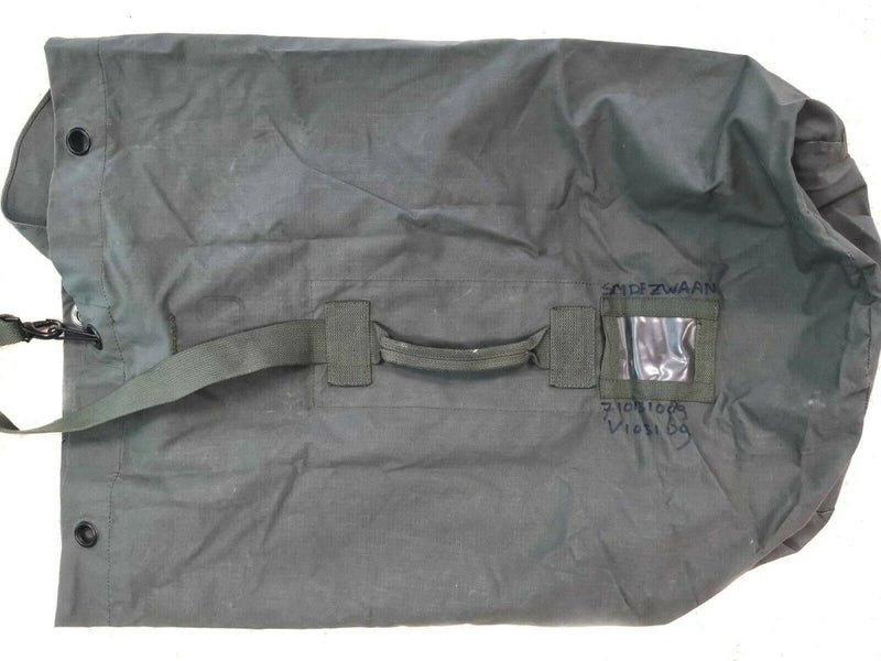Dutch Military Duffel Bag 100liters ripstop Sack Canvas Kit olive
