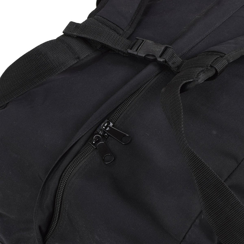 Dutch Military duffle bag travel backpack rucksack black