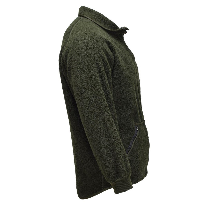 Original Dutch Military fleece jacket warm soft thermal cold weather sportswear outdoor work active wear sweater