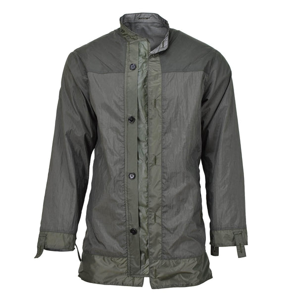 Original Dutch Military liner rain jacket waterproof taped seams combat all season Olive outdoor shirts