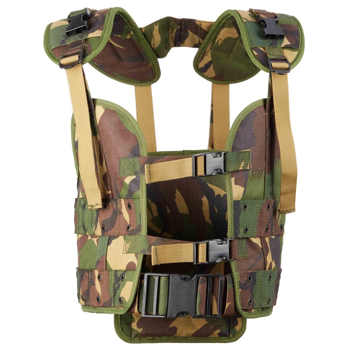 Original Dutch military tactical Vest woodland camouflage field troops ...