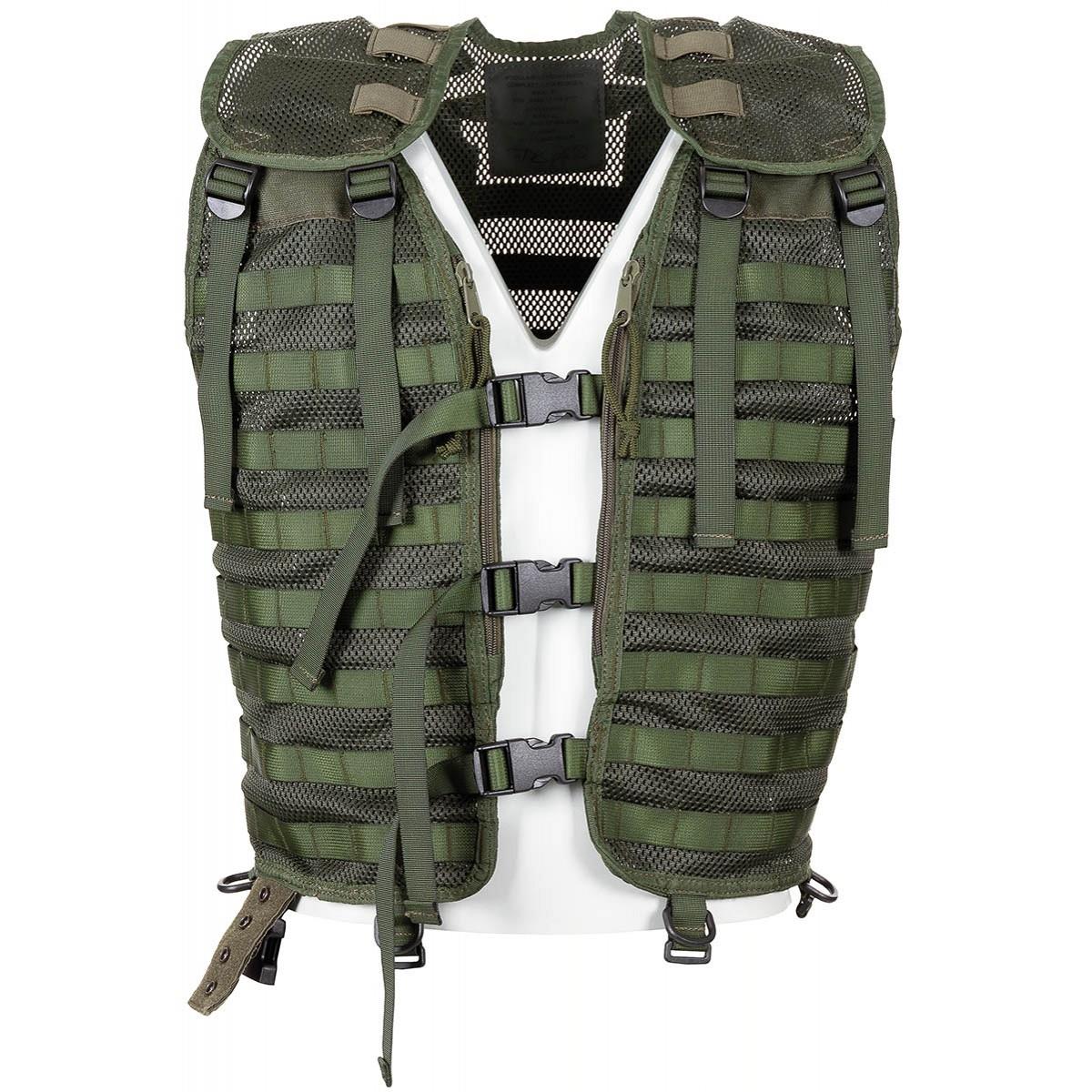 VIC UTILITY VEST - ARMY GREEN – VIC APPAREL