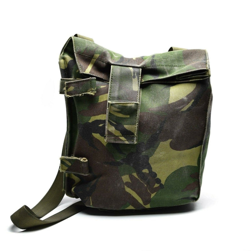 Original Dutch Netherlands army pouch protection mask carrying bag military DPM camouflage