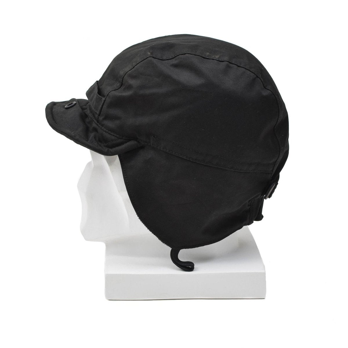 Original Dutch paratrooper hat ranger cap ear flaps brim windproof bla ...