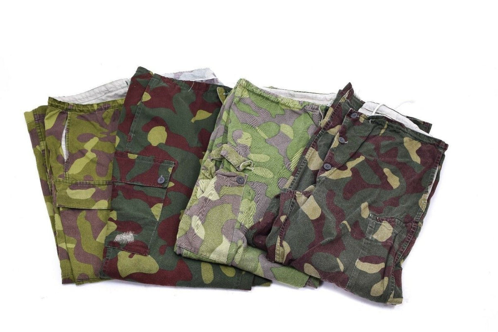 Original Finnish army camo pants M-62 Reversible suit trousers military  issue