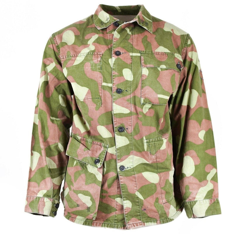 Original Finnish army camo uniform M-62 Reversible suit jacket Large sizes