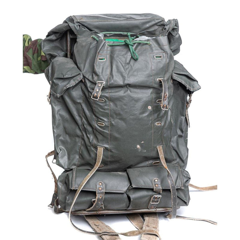 Original Finnish military backpack framed waterproof large rucksack 100L vintage