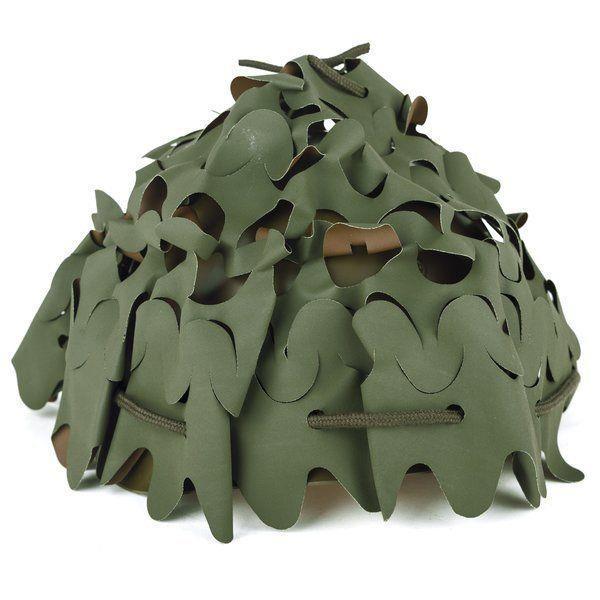 Military helmet camouflage cover