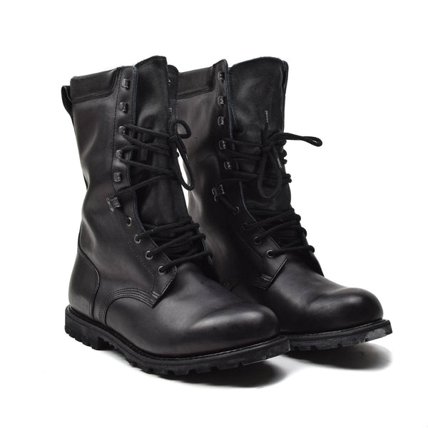 Original French Military boots waterproof and breathable genuine leather mid calf army footwear Gore-Tex lining