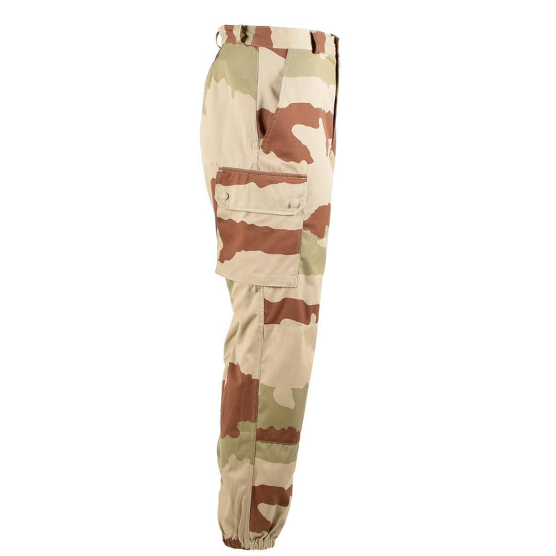 Original French Military pants F2 desert camo pants reinforced army BDU trousers