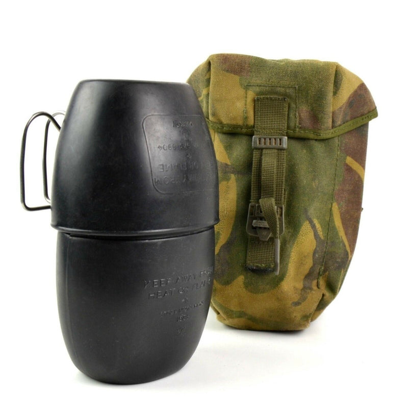 Original genuine british army canteen with mug 58 water bottle with pouch 1000ml flask