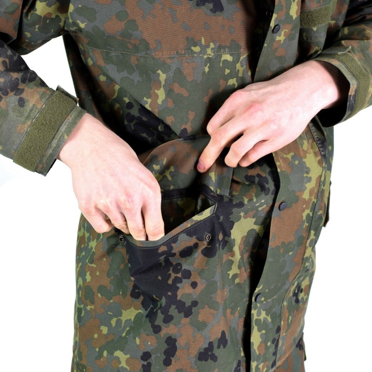 Flecktarn goretex jacket on sale