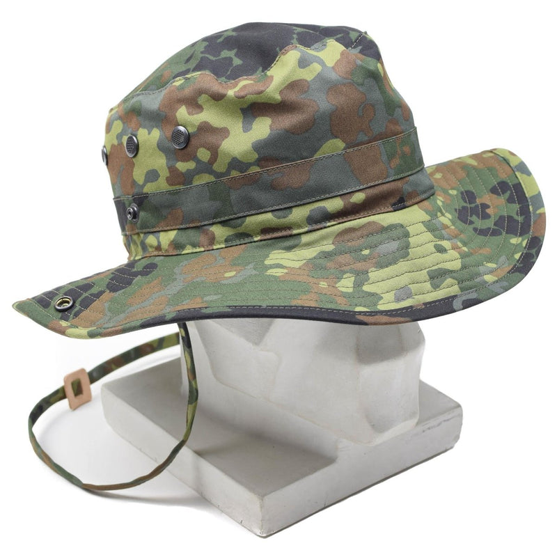 Original German Army Flecktarn boonie hat camping hunting cap