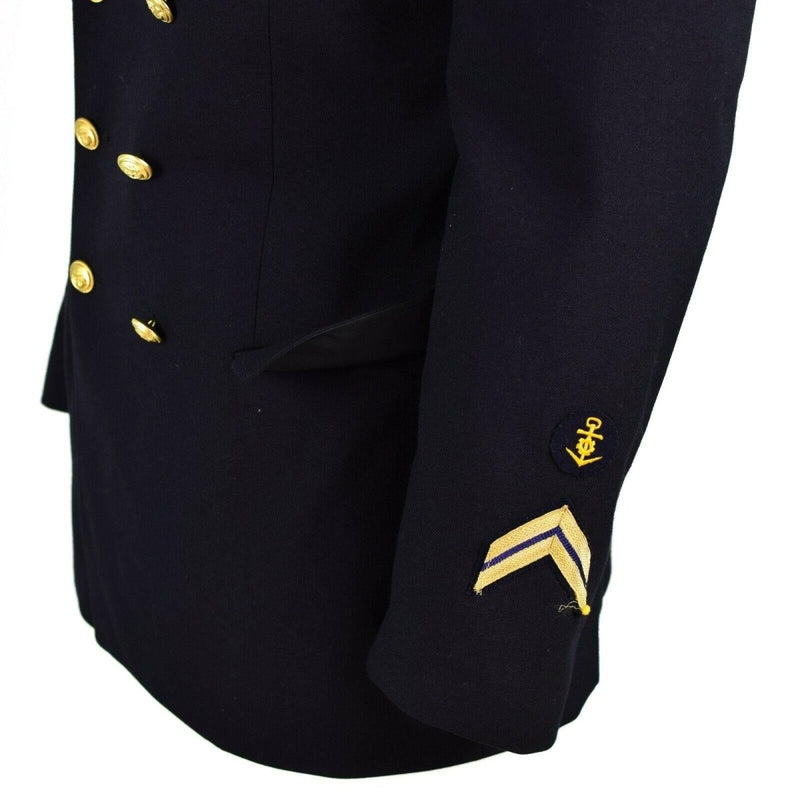 Original German army Marines Dress jacket dark navy Formal classic Uniform military insulated