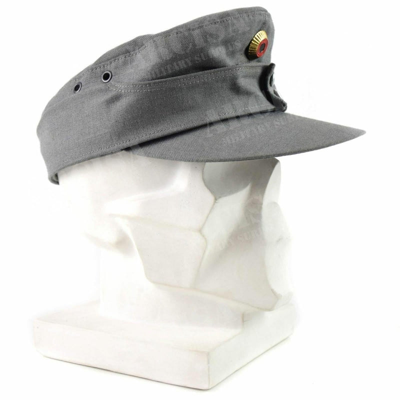 German army Mountain cap Gebirgsjäger grey military hat badge breathable