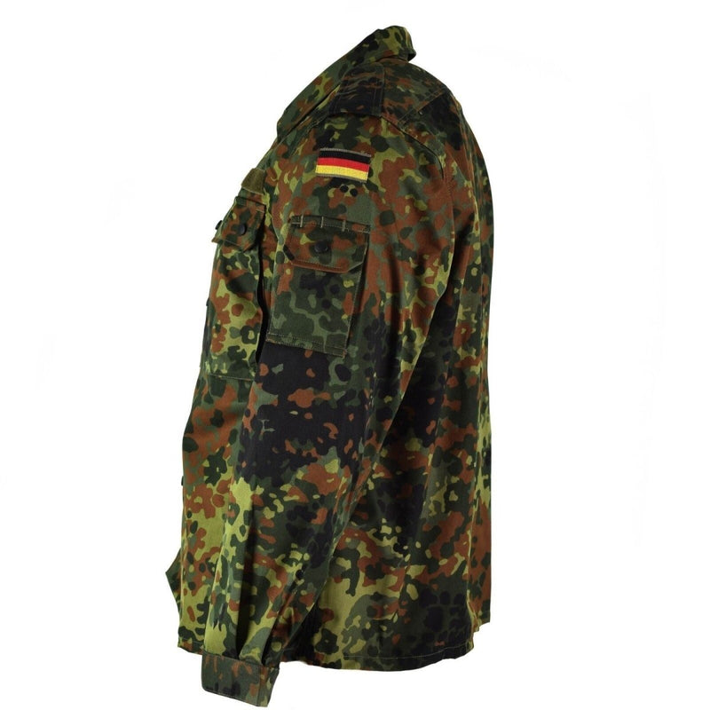 Original German army shirt zipped flecktarn camo tactical combat BW Army issue