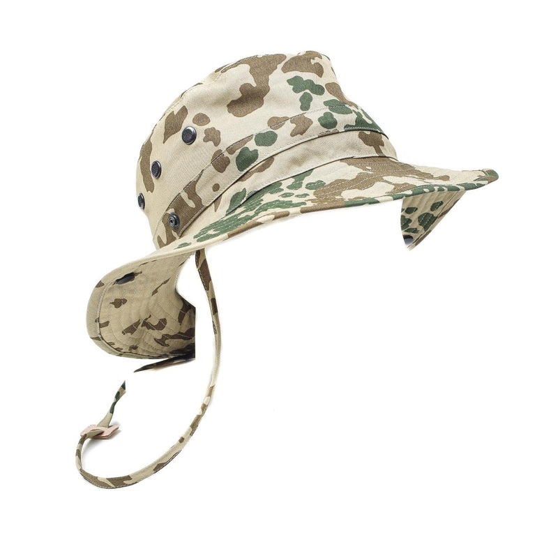 Original German Army tropical camo boonie hat camping hunting outdoor cap