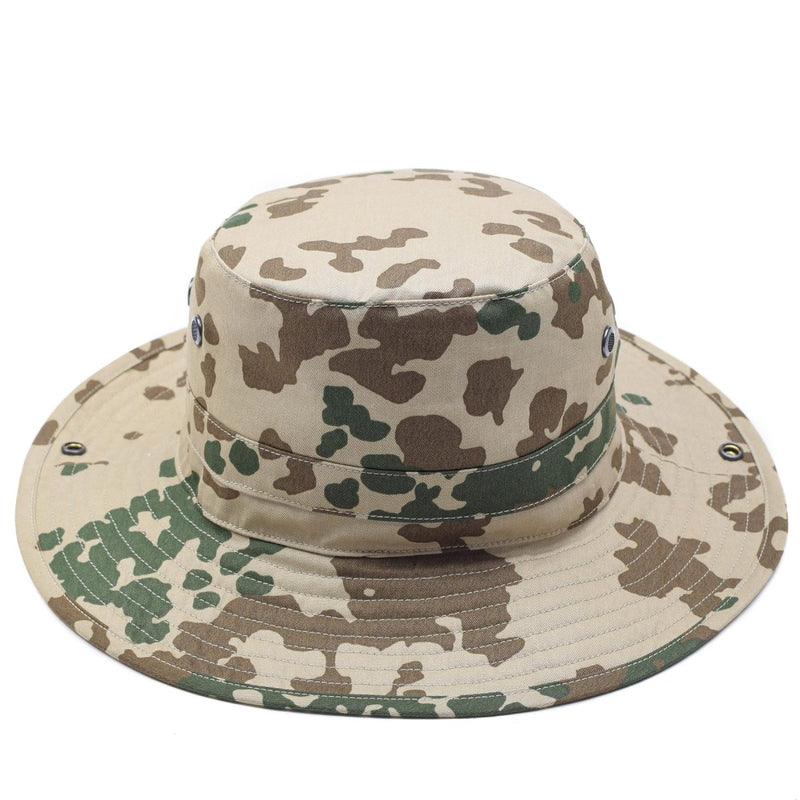 Original German Army tropical camo boonie hat camping hunting outdoor cap