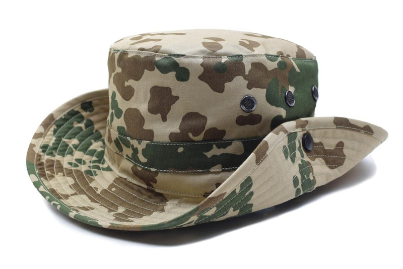 Original German Army tropical camo boonie hat camping hunting outdoor cap six ventilation holes