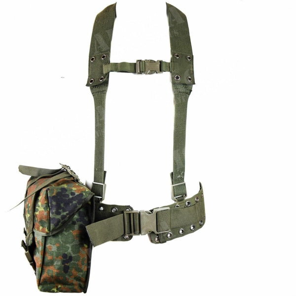 Original German army Webbing rig system 3 pieces tactical belt Y-strap harness adjustable strap and belt length