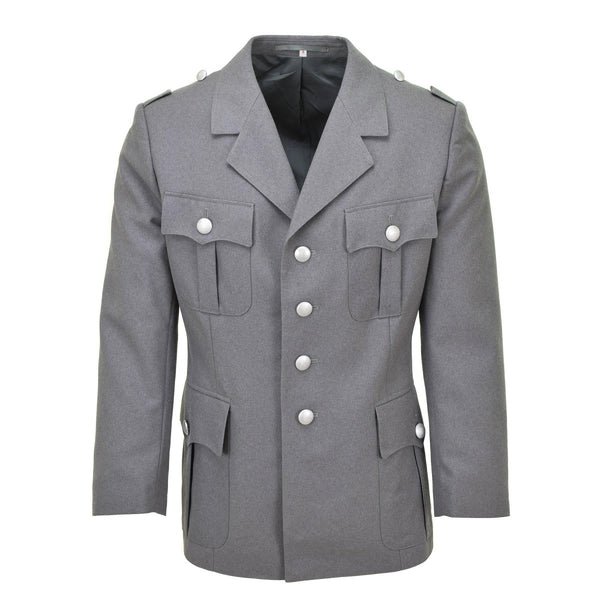 Original vintage German military BW men formal jacket issue wool dress classic uniform parade buttoned front pockets