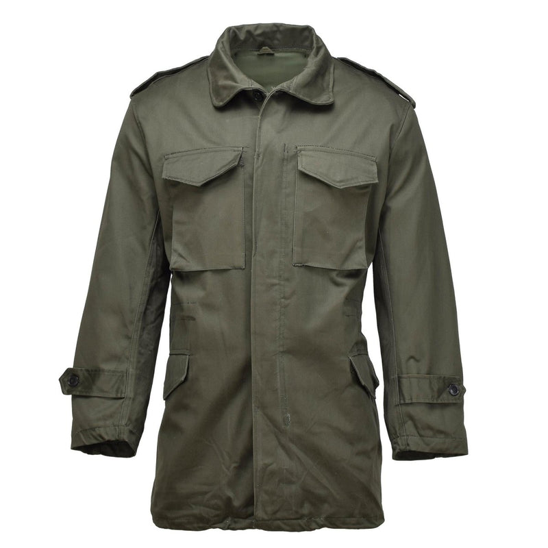 Original Greek military M65 field uniform jacket olive army surplus parka  NEW