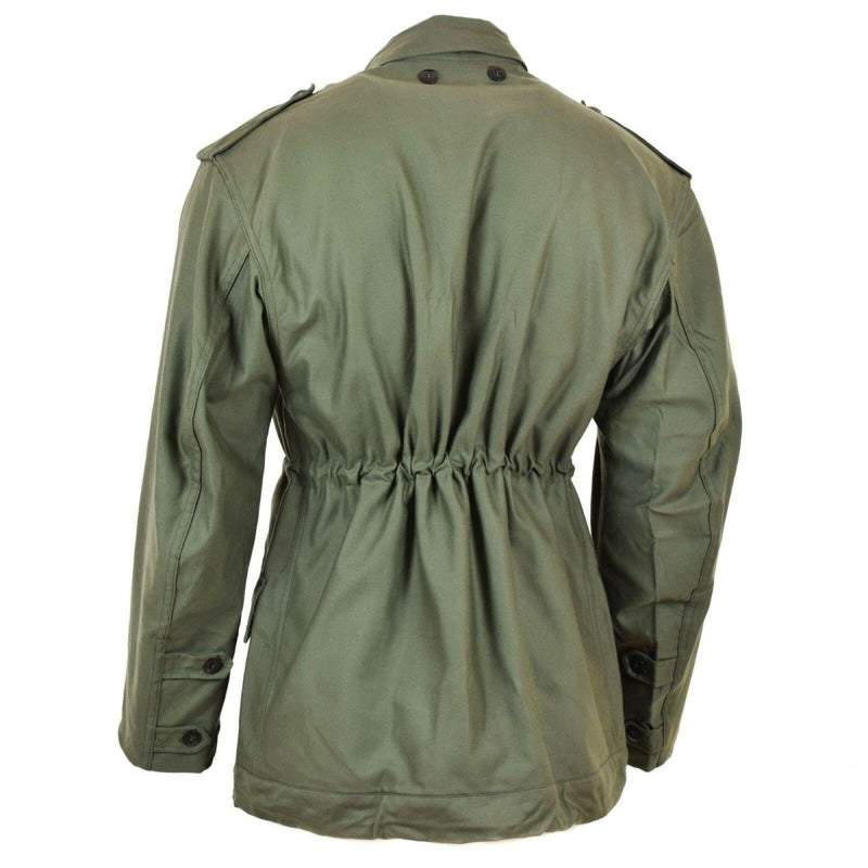 Original Holland Dutch Army NATO Field Jacket Olive Drab military adjustable waist