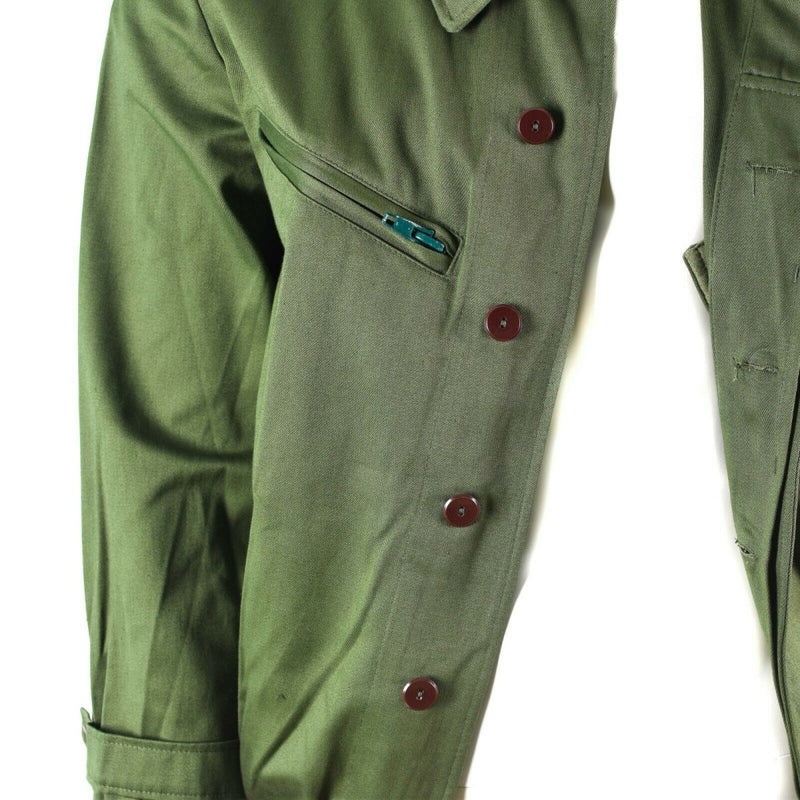Original Hungarian army green classic casual jacket air force combat military issue