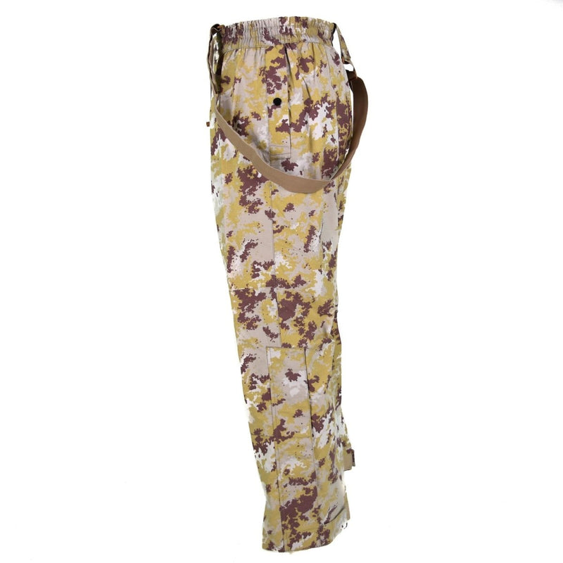 Original Italian air forces pants overall  Vegetata desert camouflage strong Polyamide material