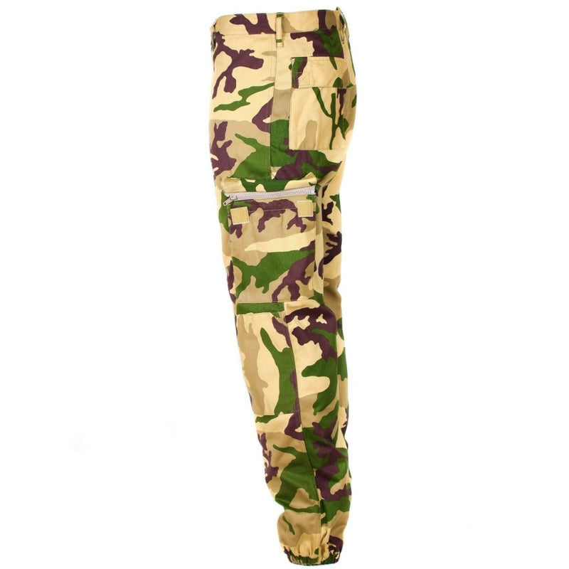 Original Italian army pants combat Desert tropic Camouflage field trousers
