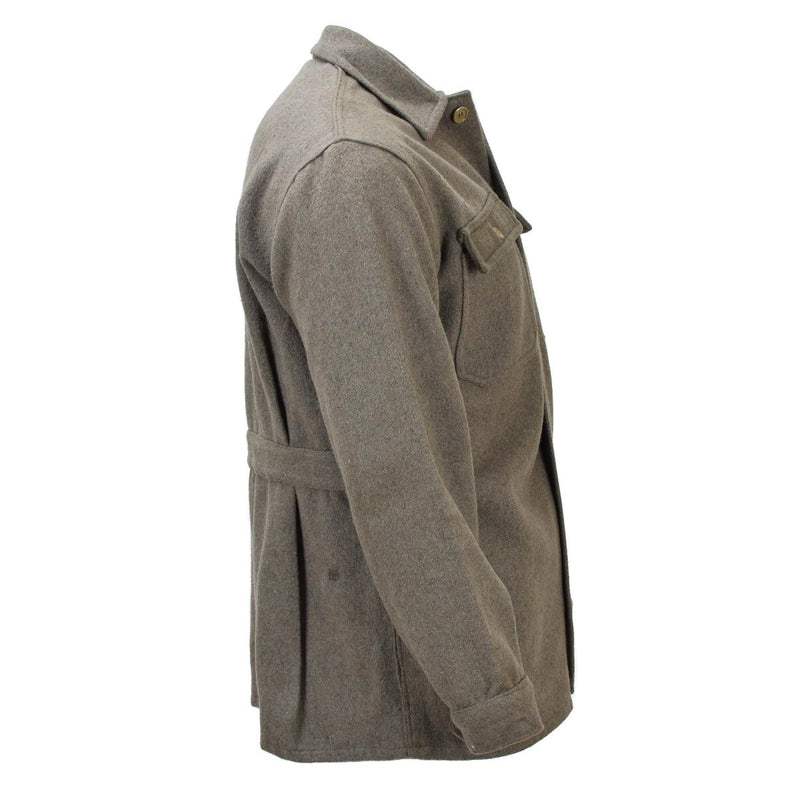 Original Italian formal jacket olive wool uniform vintage