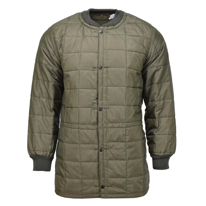 Original Italian Military parka detachable quilted liner field