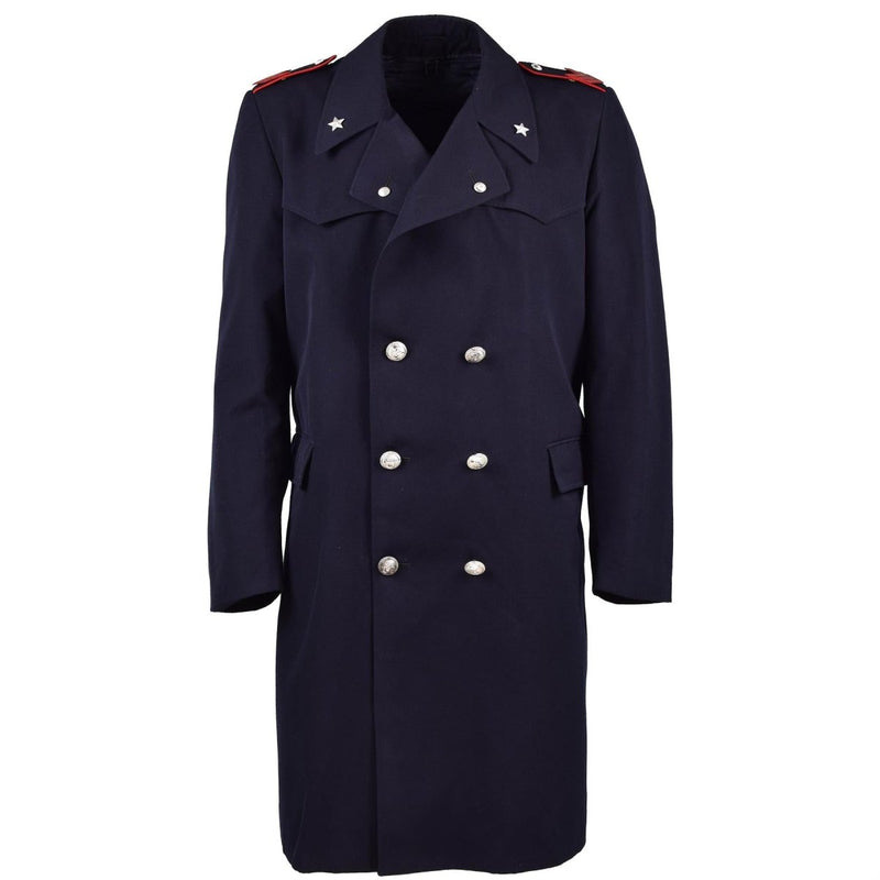 Original Italian Military Police Coat long carabinieri Italy trench coat w liner