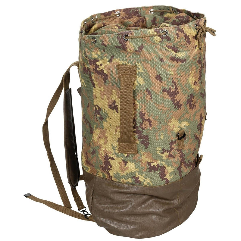 Original Italian military Vegetato camo tactical combat backpack 40L bag