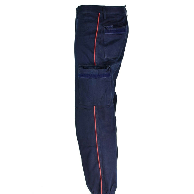 Original Italian police carabinieri pants blue trousers officer law enforcement