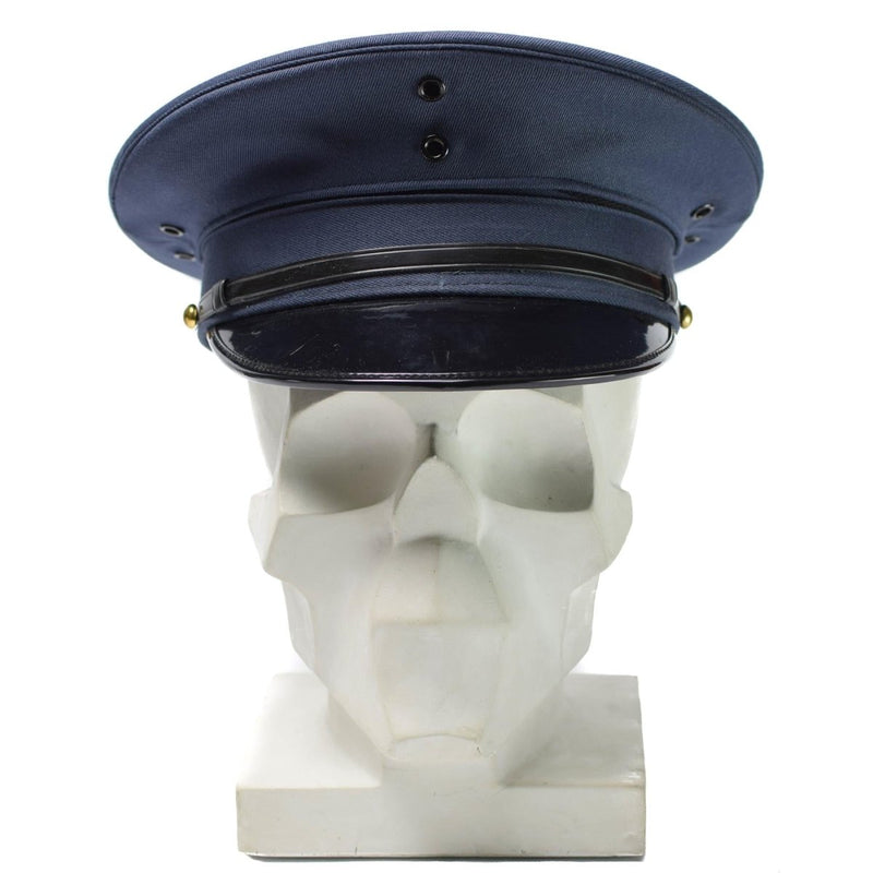 Original Korean army officer visor peaked cap guard hat military surplus breathable all seasons
