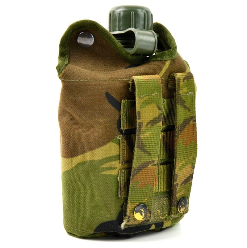 Netherlands Dutch Army Canteen with cup camo cover molle pouch system