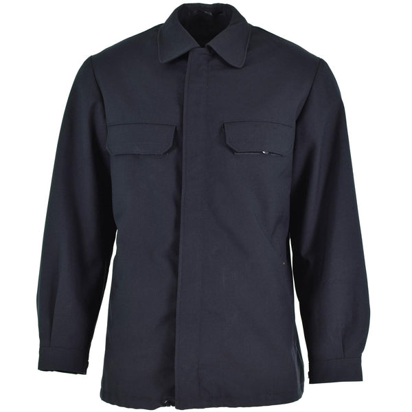 Original vintage NVA East German army dark blue formal uniform jacket military surplus all seasons